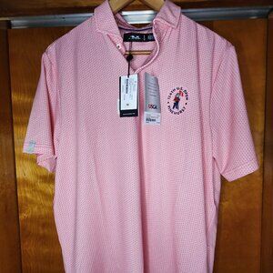 124th U.S. Open at Pinehurst 2024 RLX Ralph Lauren Lightweight Airflow Golf Polo